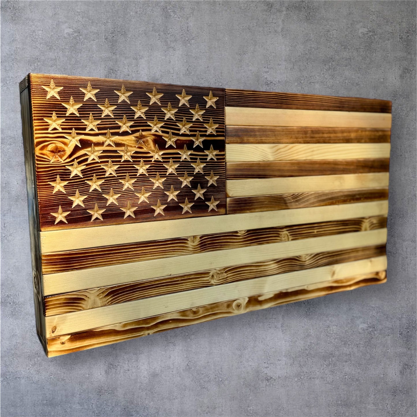 Rustic Glory Concealment American Flag