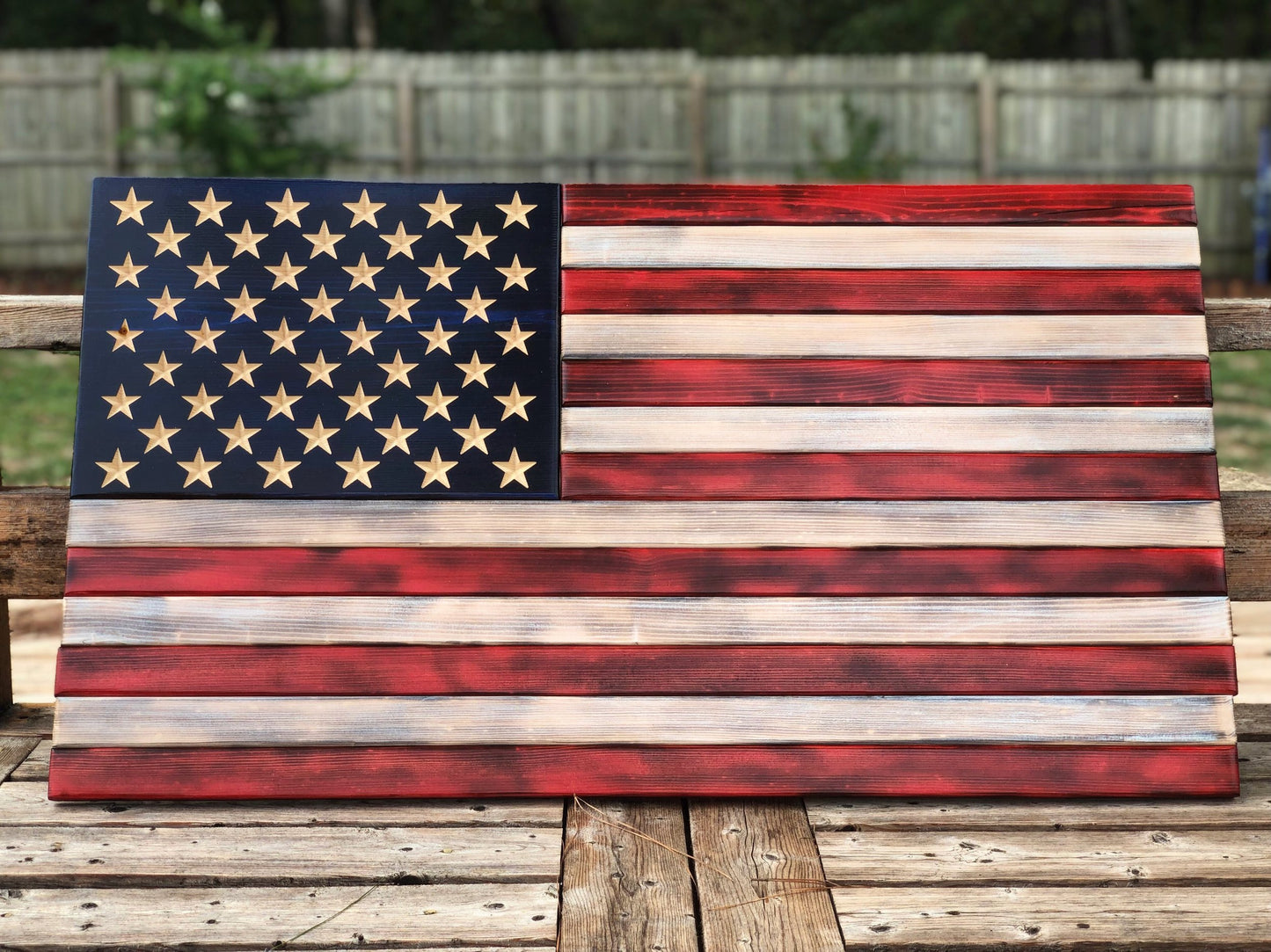 Rustic Glory American Flag