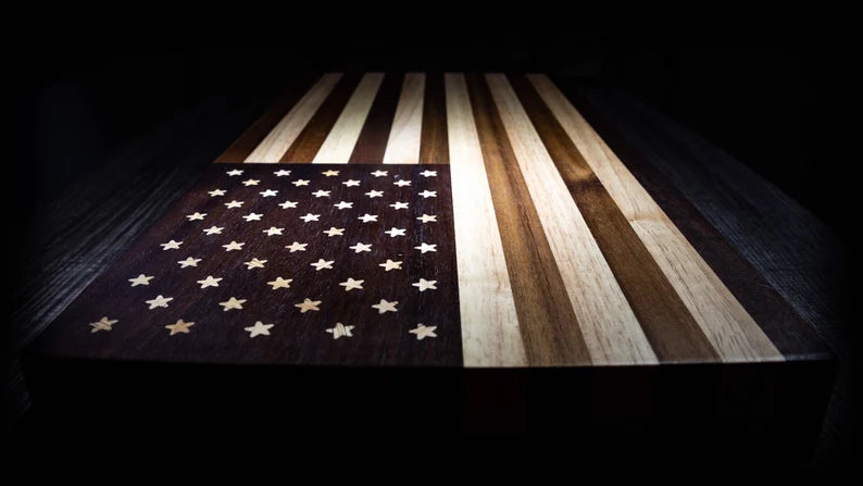 "Little Patriot" Cutting Board